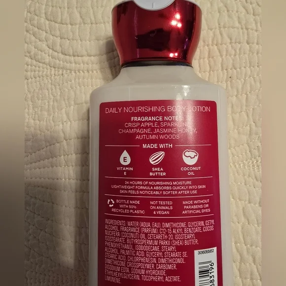 NWOT Bath & Body Works Full Size Champagne Apple & Honey Set - Picture 3 of 4